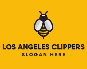 Beekeeper - Simple Bee Symbol logo design