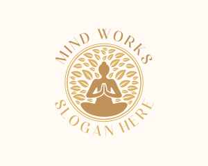 Zen Yoga Meditation logo design