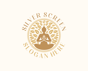 Reiki - Zen Yoga Meditation logo design