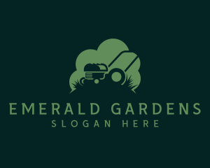 Gardening Lawn Mower  logo design