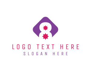 Lettermark - Company Brand Number 8 logo design