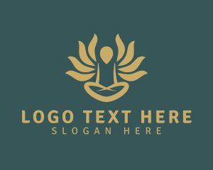 Exercise - Lotus Flower Yoga logo design