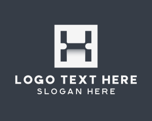 Contractor - Professional Brand Letter H logo design
