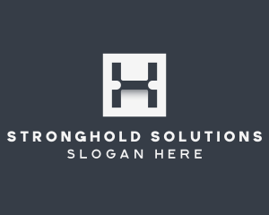 Professional Brand Letter H logo design