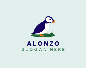 Avian Puffins Bird logo design