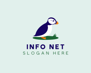 Avian Puffins Bird logo design