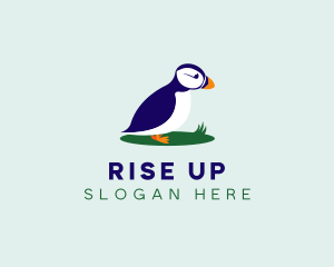 Avian Puffins Bird logo design