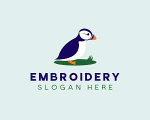 Avian Puffins Bird logo design