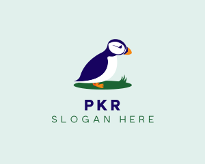 Avian Puffins Bird logo design