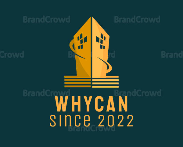 Urban Skyscraper Building Logo