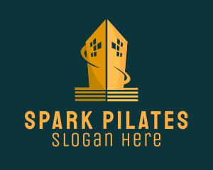 Urban Skyscraper Building  Logo