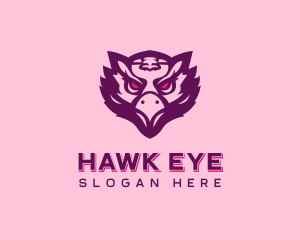 Hawk - Bird Hawk Aviary logo design