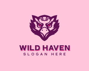 Bird Hawk Aviary logo design