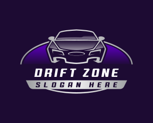 Drifting - Car Sedan Detailing logo design