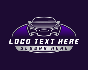 Sportscar - Car Sedan Detailing logo design