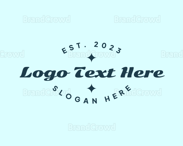 Funky Script Business Logo