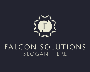 Falcon Wing Bird  logo design