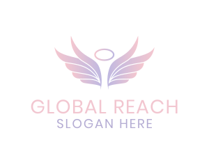 Missionary - Angelic Wings Halo logo design