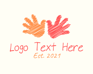 Scribble - Scribble Hand Print logo design