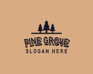 Pine Tree Woodwork Wordmark logo design