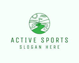 Sports - Golf Competition Sport logo design