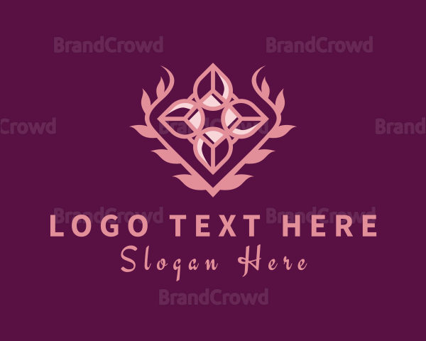 Stylish Jewelry Diamond Logo