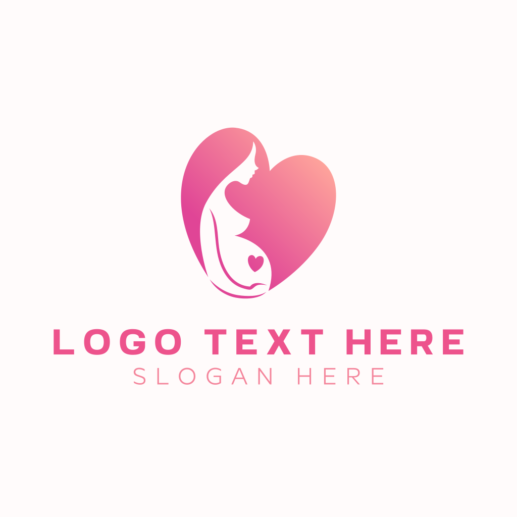 Pregnant Mother Heart Logo | BrandCrowd Logo Maker | BrandCrowd