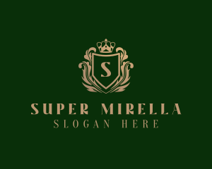 Wedding - Crown Shield Royalty logo design