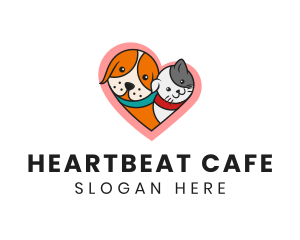 Heart - Cute Pet Heart logo design