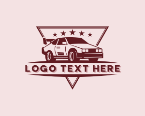 Vehicle - Racing Car Vehicle logo design
