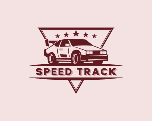 Racing Car Vehicle Logo