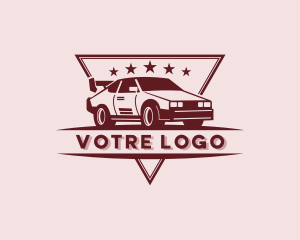 Racing Car Vehicle Logo