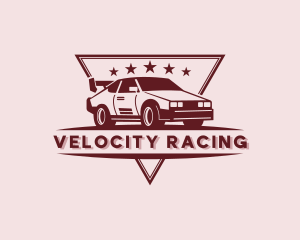 Racing Car Vehicle logo design