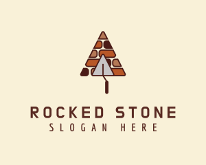 Stone Bricks Towel logo design