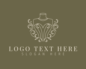 Elegant - Elegant Fashion Mannequin logo design