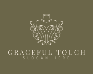 Elegant - Elegant Fashion Mannequin logo design