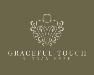 Elegant Fashion Mannequin logo design