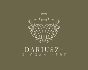 Elegant Fashion Mannequin logo design