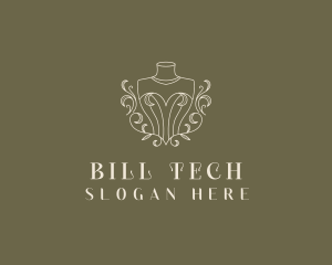 Elegant Fashion Mannequin logo design