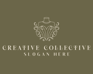 Elegant Fashion Mannequin logo design