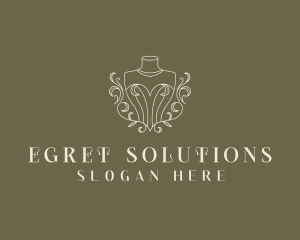 Elegant Fashion Mannequin logo design