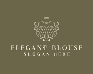 Elegant Fashion Mannequin logo design