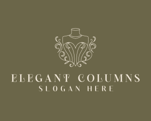 Elegant Fashion Mannequin logo design