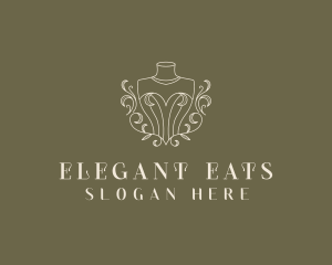 Elegant Fashion Mannequin logo design