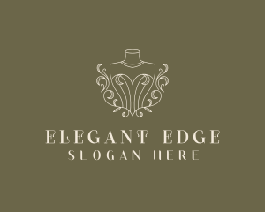 Elegant Fashion Mannequin logo design