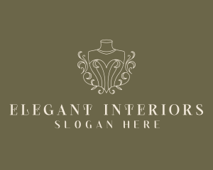 Elegant Fashion Mannequin logo design