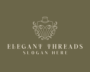 Elegant Fashion Mannequin logo design