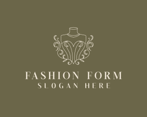 Elegant Fashion Mannequin logo design