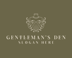 Elegant Fashion Mannequin logo design