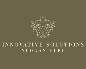 Elegant Fashion Mannequin logo design